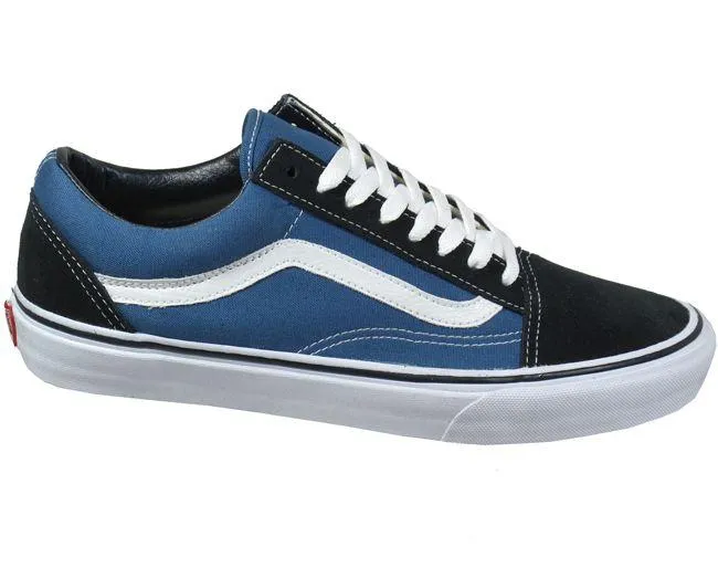 Vans Trainers Mens Old Skool Navy Canvas