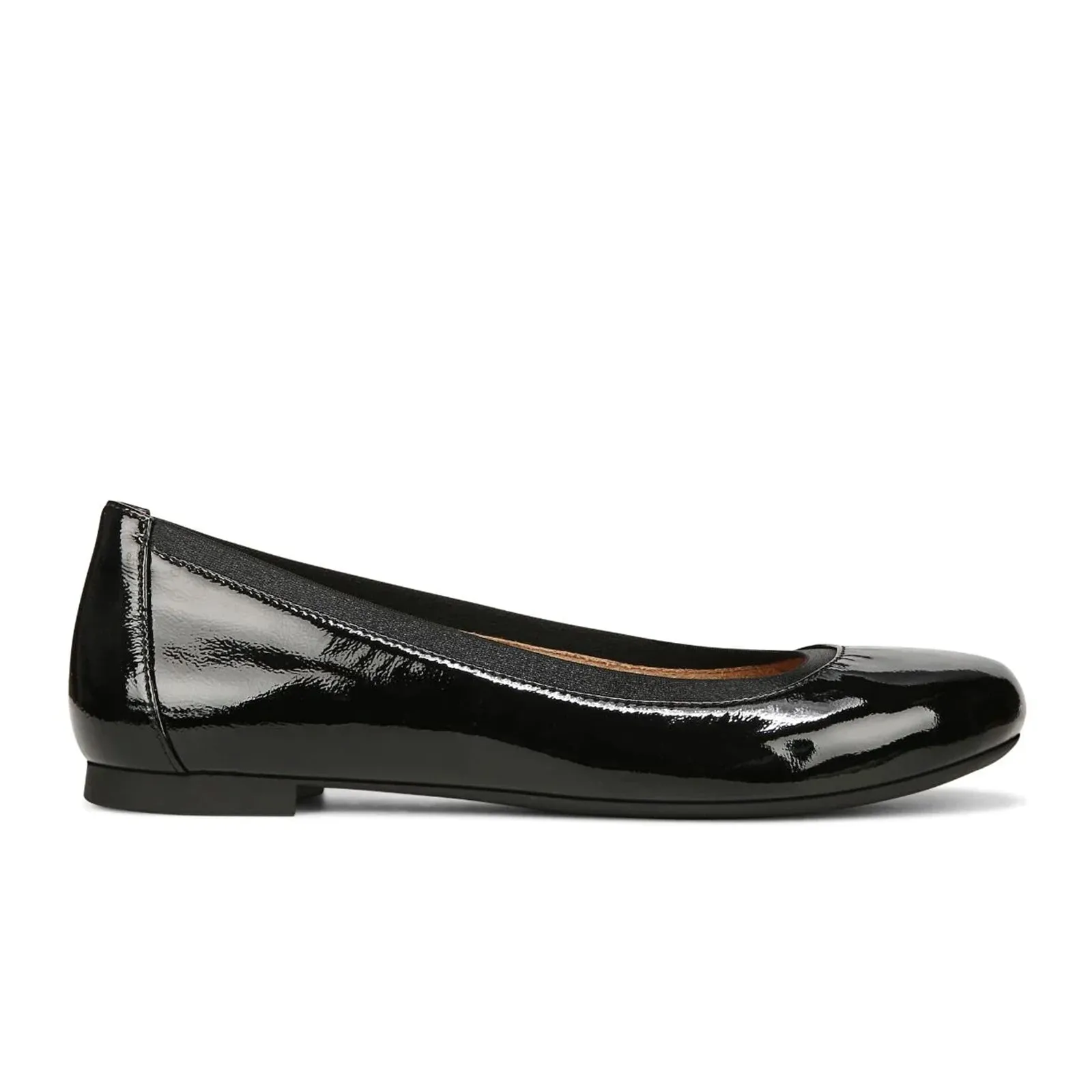 Vionic Anita Flat (Women) - Black Patent