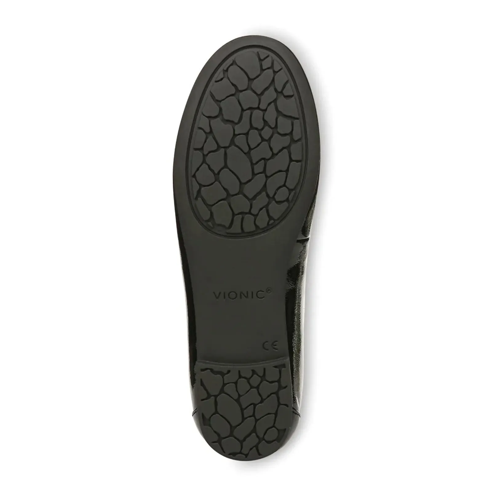 Vionic Anita Flat (Women) - Black Patent