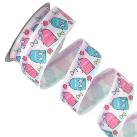 Watercolor Backpacks Grosgrain Ribbon