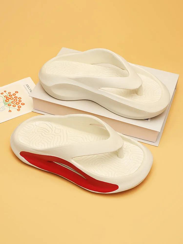 Women Thick-Soled Breathable Flip-Flops Women Slippers