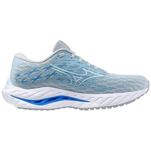 Women's Mizuno Wave Inspire 20 Running Shoe in Cerulean White