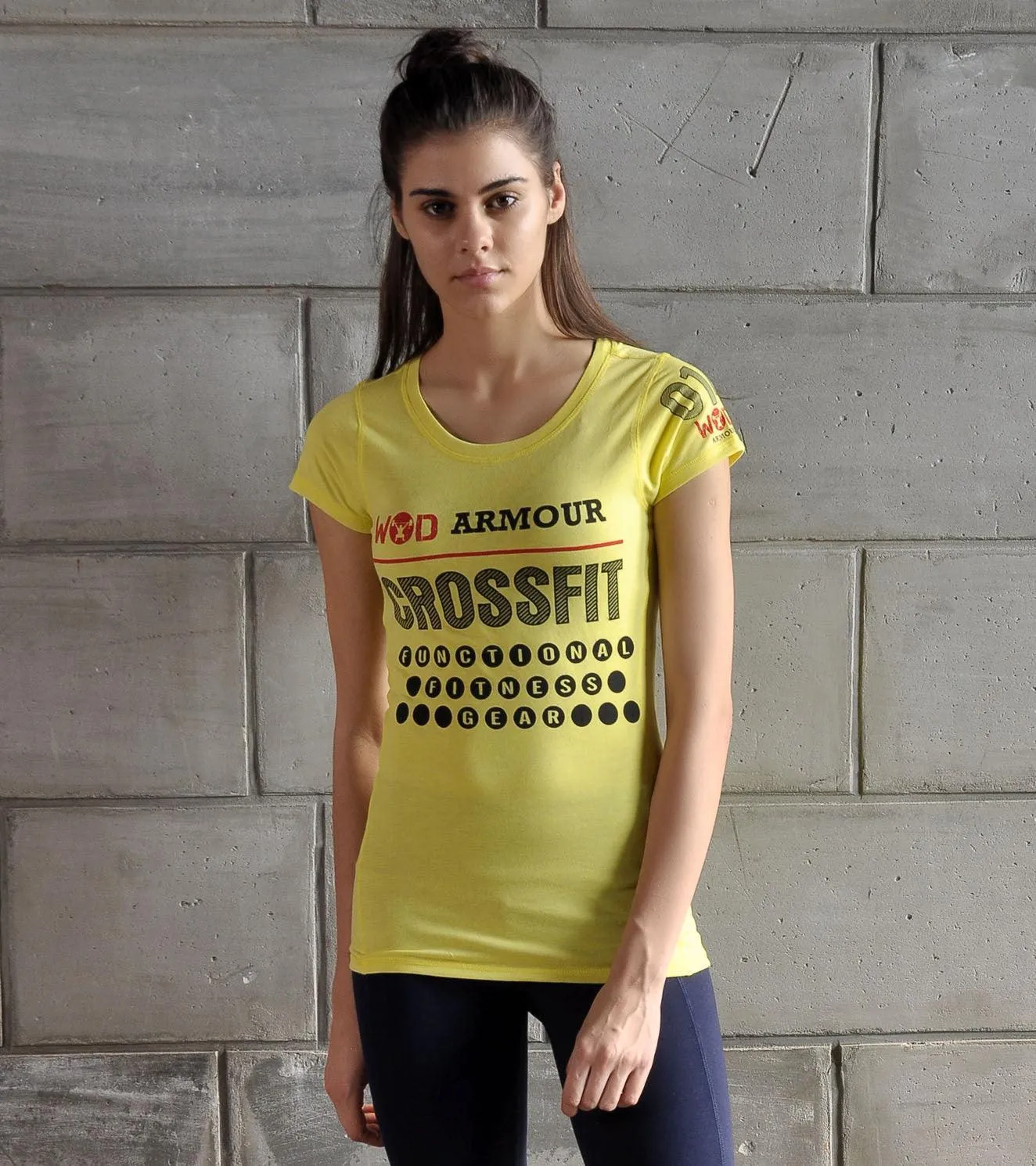 Women's Training T-shirt (Yellow)