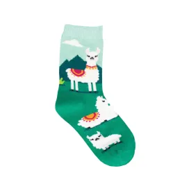 Yo Llama Crew Socks - Kids