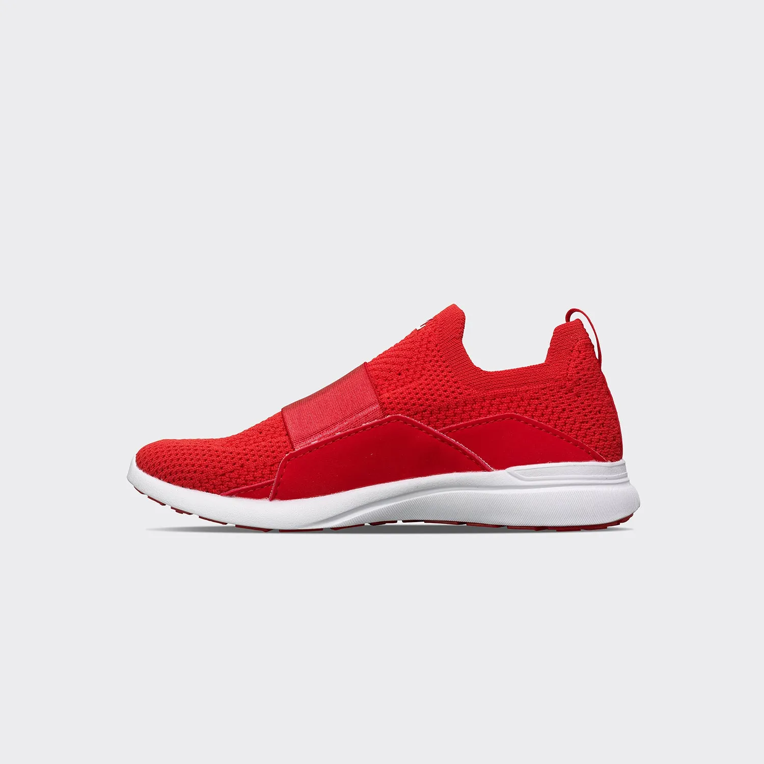 Youth's TechLoom Bliss Red / White